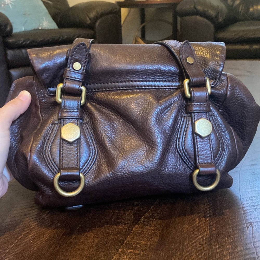 Brown Leather Handbag Marc by Marc Jacobs - Picture 6 of 9